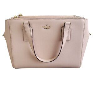 Kate Spade Pink/Blush Leather Handbag Tote Style